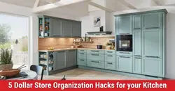 A Beautifully Organized Kitchen.